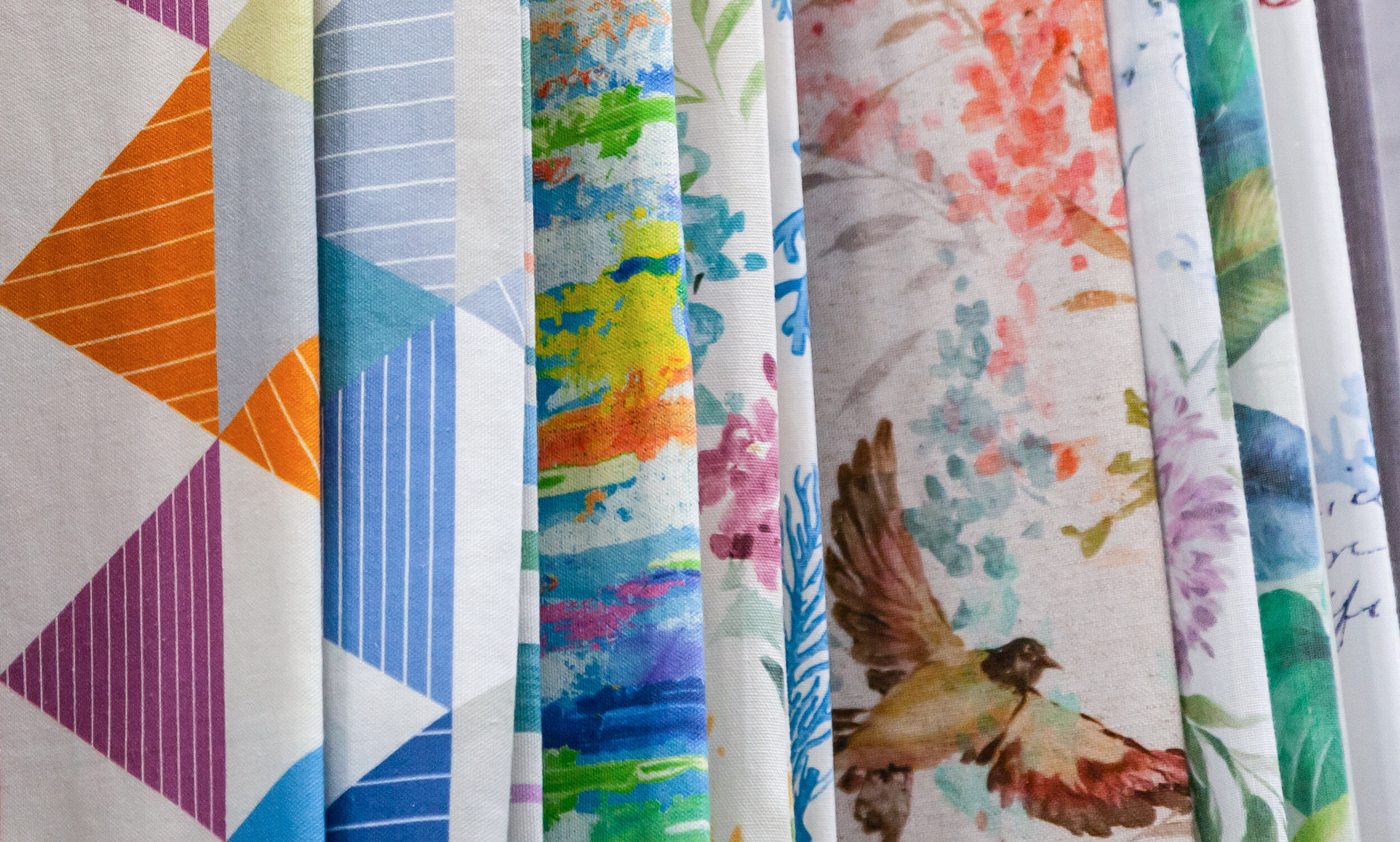Innovative sustainable fabric and textile design samples at Hawaii Advanced Fabric Innovation Center